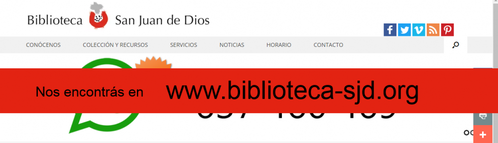 Biblioteca San Juan de Dios – Sant Joan de Déu